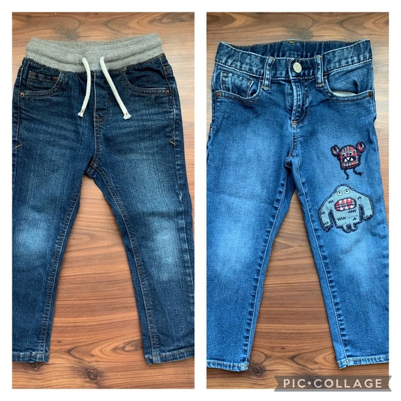 GAP Other - Baby Gap Kids Monster Jeans Cat & Jack Jean size 3
